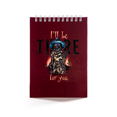 دفترچه یادداشت فانتزی سایز A6 طرح گیتاریست