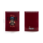 دفترچه یادداشت فانتزی سایز A6 طرح گیتاریست