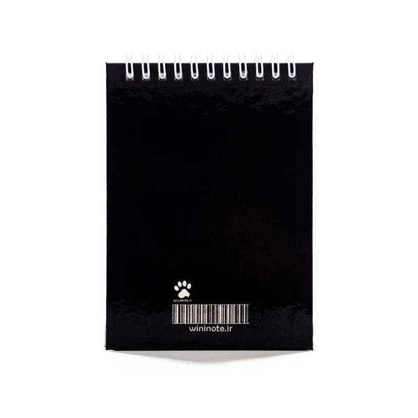 دفترچه یادداشت فانتزی سایز A6 طرح گربه و دختربچه