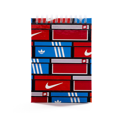 دفترچه یادداشت فانتزی سایز A6 طرح جعبه کفش