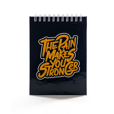 دفترچه یادداشت فانتزی سایز A6 طرح The pain