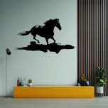 استیکر مدل چوبی طرح اسب کد S64