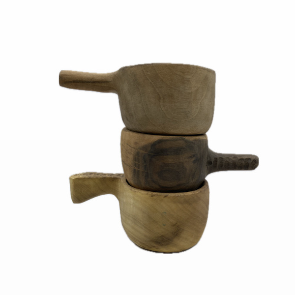 فنجان چوبی