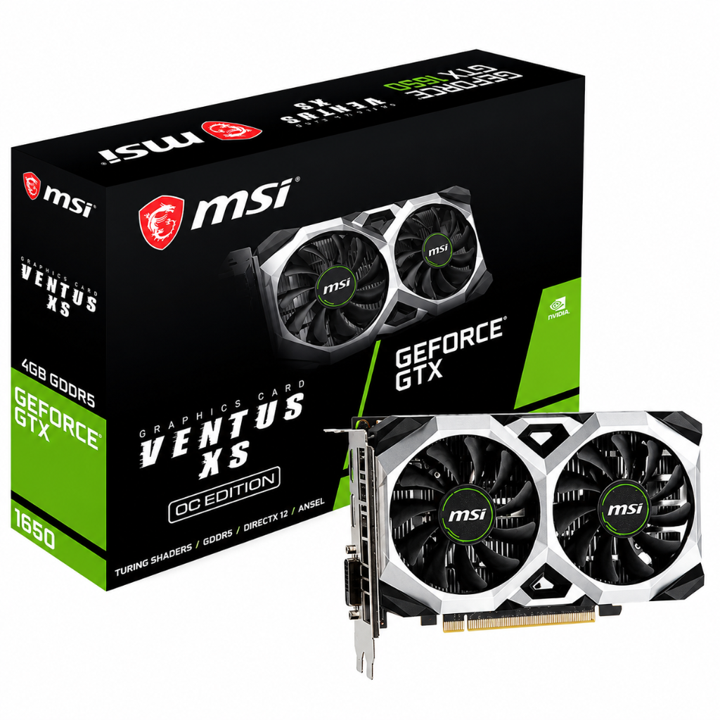 کارت گرافیک ام اس آی مدل GeForce GTX 1650 D6 VENTUS XS OC