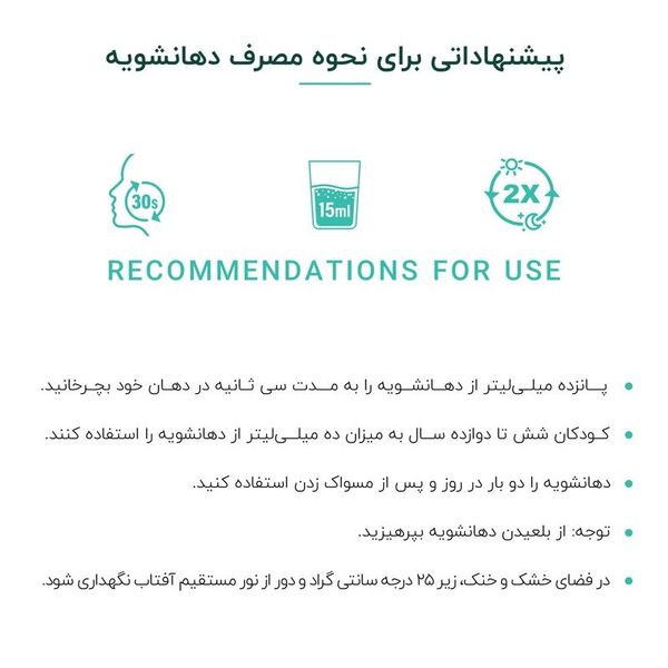 دهان شویه دنتیلایت مدل Postbiotic حجم 500 میلی‌لیتر