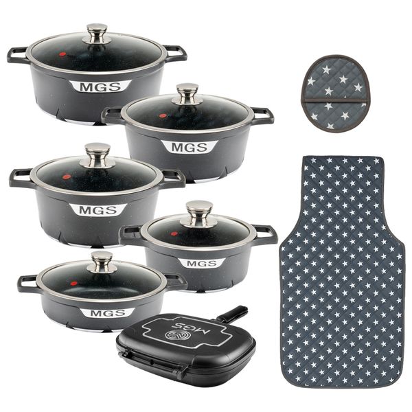 سرویس پخت و پز 15 پارچه ام جی اس مدل جرمنی C