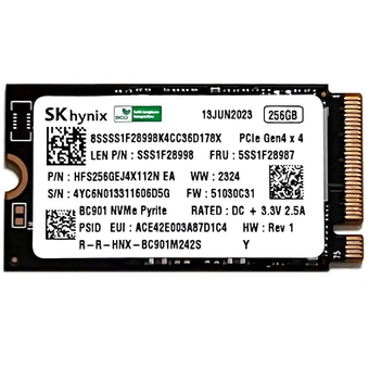 اس اس دی اینترنال اس کی هاینیکس SK Hynix BC901 NVME ظرفیت 256 گیگابایت Gen 4