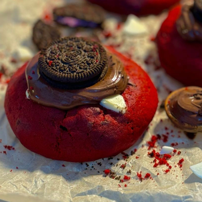 کوکی ردولوت 50 گرمی با بیسکوییت ارعو