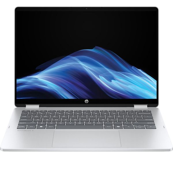 لپ تاپ اچ پی مدل HP OmniBook 5 Flip 14‑fp0023dx – Intel Core 7 150U (10‑core), 16 GB LPDDR5‑5200, 512 GB PCIe Gen4 SSD, 14″ 2K