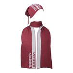 ست کلاه و شال گردن بافتنی مدل MDSS-CF1345