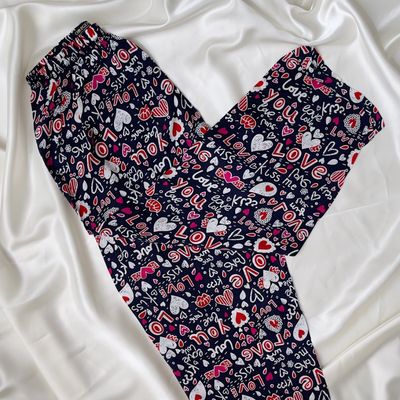 شلوار راحتی کارتونی طرح love