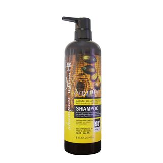 شامپو تقویت‌کننده و ضد ریزش مو لایتنس مدل Argan Oil حجم 900 میلی‌لیتر