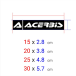 برچسب برش خورده مدل Acerbis کد 0084