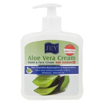 کرم مغذی و جوانساز دست و صورت جی مدل Anti Oxidant مناسب انواع پوست حجم 450 میلی‌لیتر