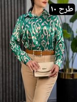 شومیز ساتن سیلک کد 1742