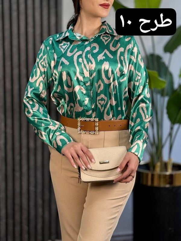 شومیز ساتن سیلک کد 1742