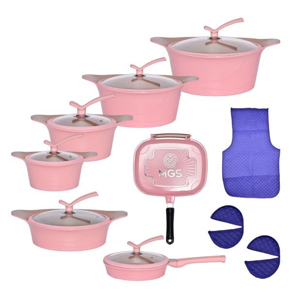 سرویس پخت و پز 19 پارچه ام جی اس مدل کره ای C