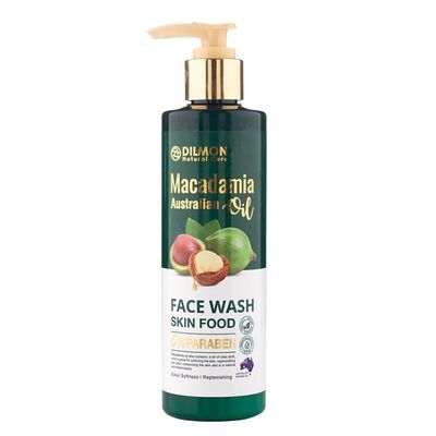 ژل شستشوی صورت دیلمون مدل Macadamia حجم 250 میلی لیتر