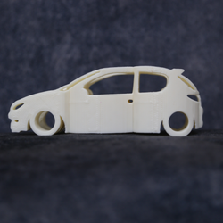 جا کلیدی سه بعدی پژو 206