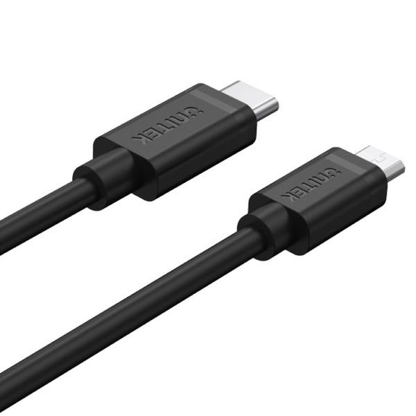 کابل تبدیل USB_C به Micro B یونیتک مدل Y-C473BK طول 1 متر(گارانتی 12 ماهه مارون)