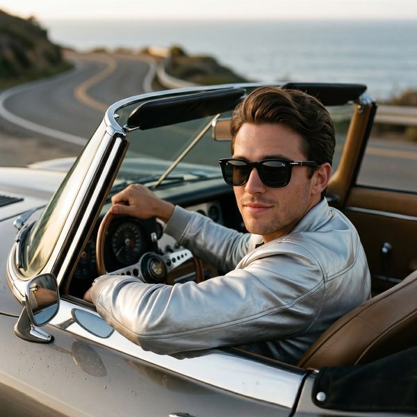 عینک آفتابی ویفرر (Wayfarer) آلبرت وگ مدل S31127C1 Acetate Avantgarde Visionary