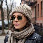 عینک آفتابی آلبرت وگ مدل S31110C3 Acetate Avantgarde Visionary