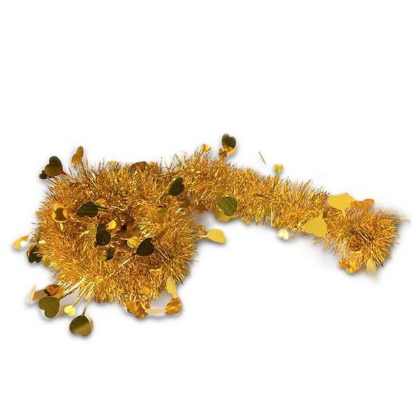 ریسه تولد مدل نخ زری طرح قلب