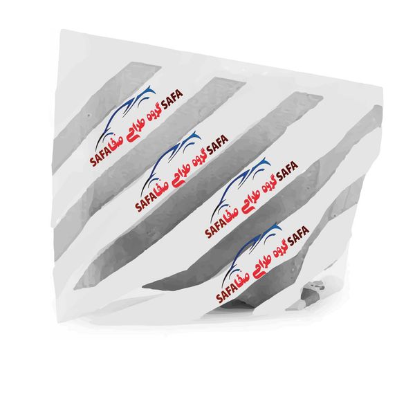 برچسب شیشه خودرو صفا طرح هدفون و بال