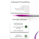 لپ تاپ 13.3 اینچی اپل مدل MacBook Air MGN63 2021 -M1 8GB 256SSD