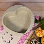 قالب کیک به گز مدل قلب کف برجسته