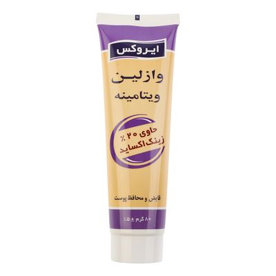 وازلین دست و صورت ایروکس مدل 0404007 مناسب برای انواع پوست وزن 80 گرم