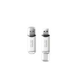 فلش مموری ای دیتا مدل C906 ظرفیت 64 گیگابایت، طراحی کلاسیک و جمع‌وجور، وزن 9 گرم، مناسب ذخیره‌سازی کاربردی و استفاده روزمره