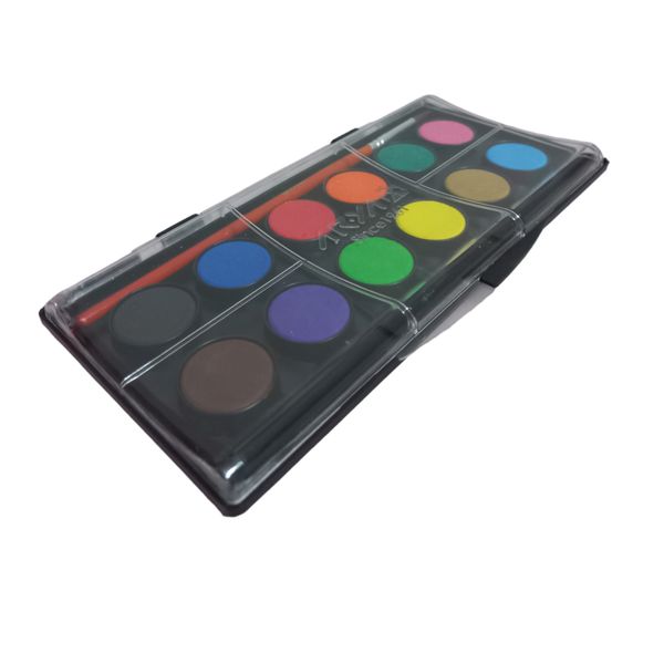 آبرنگ 12 رنگ آریا مدل 01