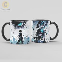 ماگ انیمه اتک آن تایتان (Attack On Titan) کد 16 (معمولی ، مشکی ، حرارتی)