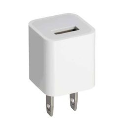 شارژر 5 وات اپل اورجینال مدل A1385 USB-A | Apple 5W USB Power Adapter برای آیفون تا 11