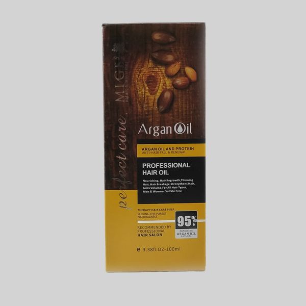 روغن مو میگ مدل Argan oil حجم 100 میلی لیتر اصل