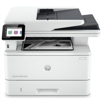 پرینتر چندکاره لیزری 3 کاره اچ‌ پی مدل LaserJet Pro MFP 4103dw با فیدر خودکار کاغذ، نمایشگر رنگی و اتصال USB، وای‌فای و شبکه