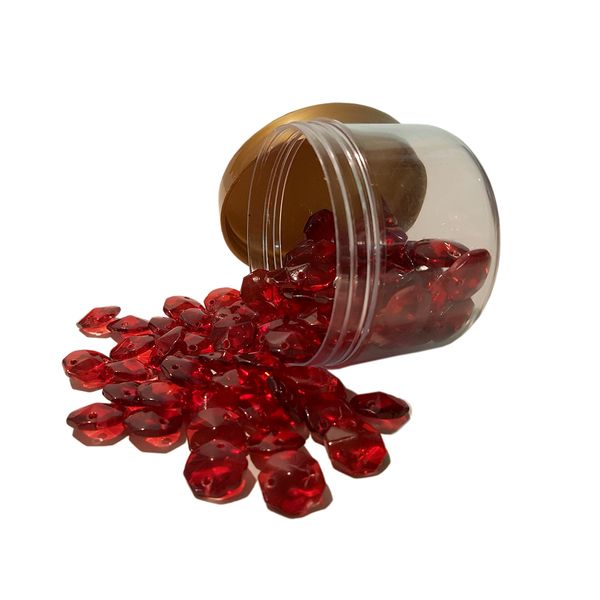 کریستال لوستر مدل دانه 14 پرسی بسته 100 عددی