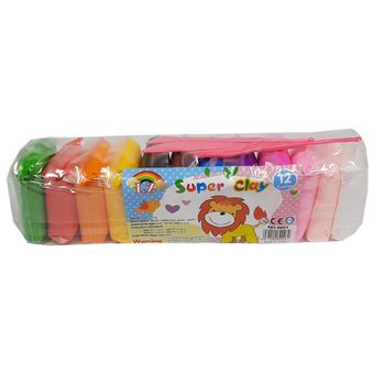 خمیر بازی کلی 23 سانتی مدل سبک بسته 12 عددی قیمت 12 بسته