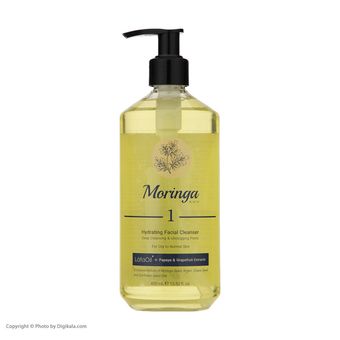 ژل شستشو و آبرسان صورت مورینگا اِمو مدل 1 پوست‌های چرب، مختلط و معمولی 400 میلی لیتر