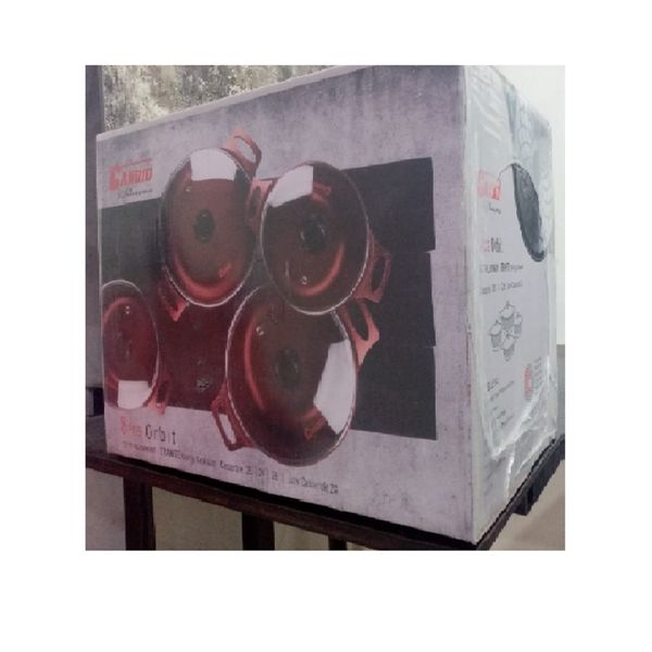 سرویس قابلمه و تابه گرانیتی 8 پارچه کاندید مدل اوربیت