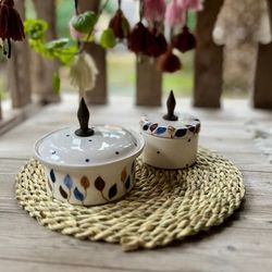 شکلات خوری سرامیکی طرح پاییز