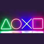 چراغ خواب مدل تابلو نئون طرح PS KEYS