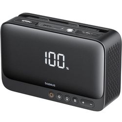 جامپ استارتر پاوربانک و پمپ باد باسئوس مدل BS-CH013 C00245902111 ظرفیت 6000 میلیآمپر