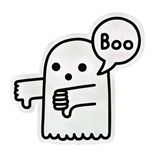 برچسب بدنه خودرو رایسان طرح Boo کد SB002