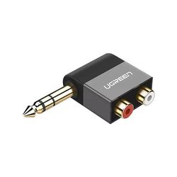 تبدیل 1 به 2 صدا 6.35 میلی متر نر به RCA ماده یوگرین مدل AV147-40846