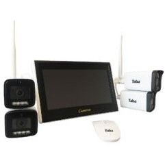 پکیج 4 دوربین بیسیم 5 مگاپیکسل مانیتوردار تابا CAMERA MAX