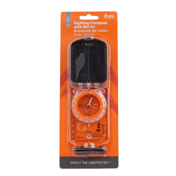 قطب نما نقشه سول مدل sighting compass with mirror کد F2022