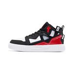 کتونی اریک مدل ERKE Xtep High-Top Skateboard Sneaker 'Black Red' 11122101241-005