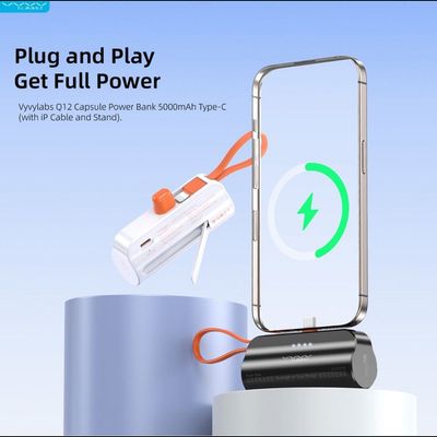 پاوربانک کپسولی و جیبی VyVyLabs مدل Q12